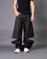 BAGGY DESMONTABLE CAMO NEGRO - Imagen 2