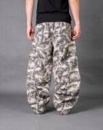 BAGGY DESMONTABLE SKULL VERDE - Imagen 2