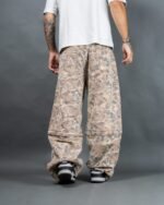 BAGGY DESMONTABLE CAMO MARRON ROTURAS - Imagen 2