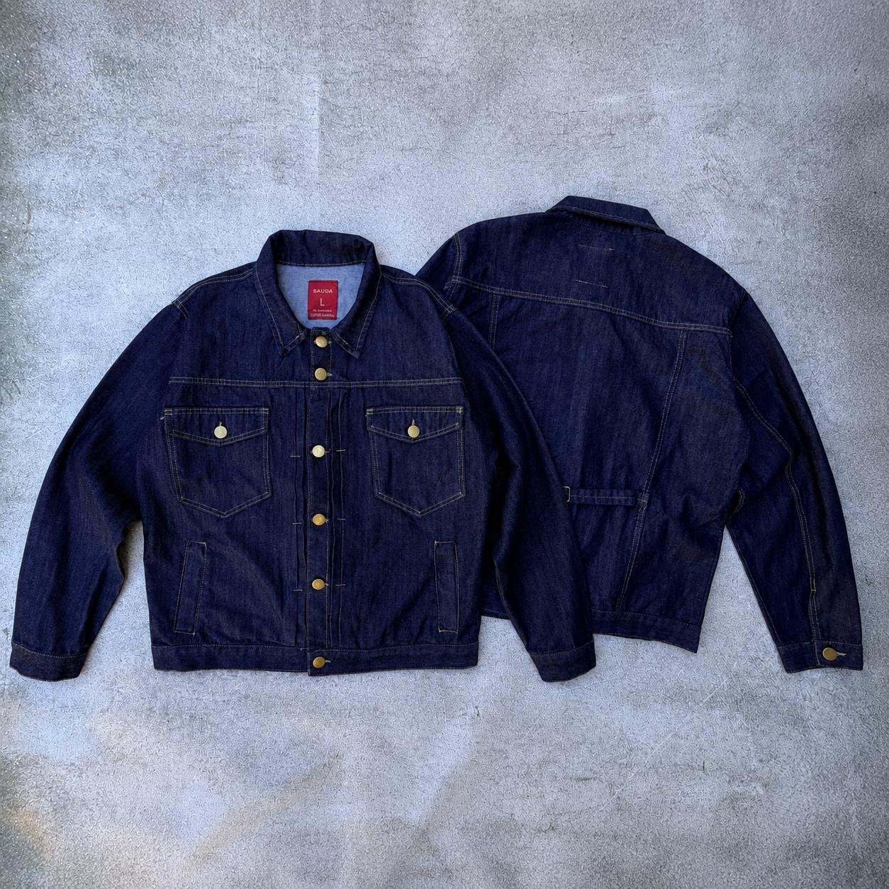 a99b2d6f-7d68-4199-8b39-625fc62b9f76 CAMPERA RUSS AZUL RAW - Imagen 1