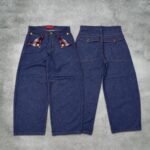 BAGGY PLAID AZUL RAW